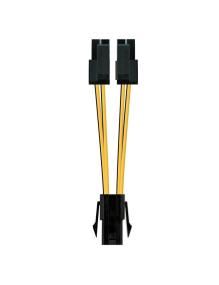 Cable de Alimentación Microprocesador Nanocable 10.19.1401/ Molex -4+4 PIN Macho - Molex 4 PIN Hembra/ 15cm