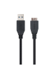 Cable USB 3.0 Nanocable 10.01.1102-BK/ USB Macho - MicroUSB Macho/ 2m/ Negro