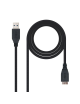 Cable USB 3.0 Nanocable 10.01.1102-BK/ USB Macho - MicroUSB Macho/ 2m/ Negro