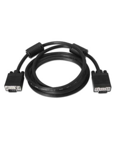 Cable SVGA Nanocable 10.15.0101/ VGA Macho - VGA Macho/ 1m/ Negro