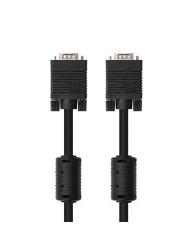 Cable SVGA Nanocable 10.15.0110/ VGA Macho - VGA Macho/ 10m/ Negro