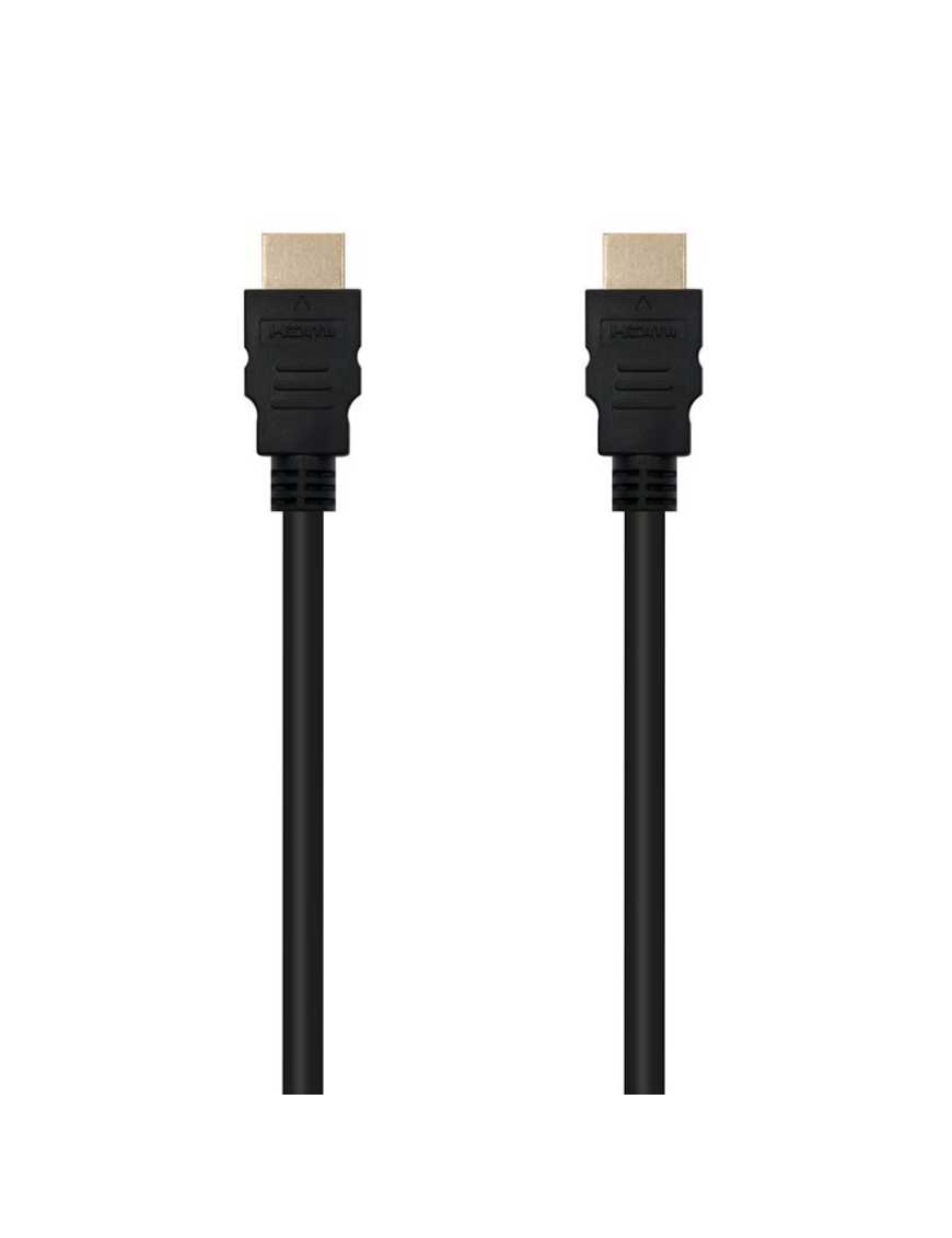 Cable HDMI 1.3b Nanocable 10.15.0302/ HDMI Macho - HDMI Macho/ 1.8m/ Negro