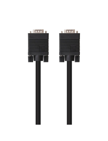 Cable SVGA Nanocable 10.15.1303/ VGA Macho - VGA Macho/ 3m/ Negro