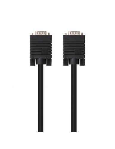 Cable SVGA Nanocable 10.15.1303/ VGA Macho - VGA Macho/ 3m/ Negro