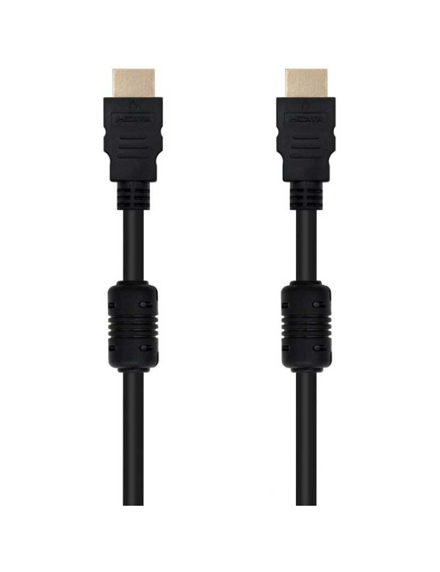 Cable HDMI 1.4 Nanocable 10.15.1810/ HDMI Macho - HDMI Macho/ 10m/ Negro