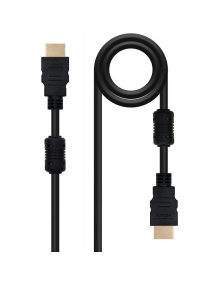 Cable HDMI 1.4 Nanocable 10.15.1810/ HDMI Macho - HDMI Macho/ 10m/ Negro