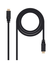 Cable HDMI 1.4 Nanocable 10.15.1820/ HDMI Macho - HDMI Macho/ 20m/ Negro