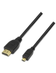 Cable Micro HDMI Nanocable 10.15.3501/ HDMI Macho - Micro HDMI Macho/ 0.8m/ Negro