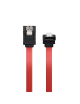 Cable SATA Nanocable 10.18.0301/ SATA Hembra - SATA Hembra/ 50cm/ Rojo