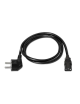 Cable Alimentación Nanocable 10.22.0102/ Schuko Macho - C13 Hembra/ 1.5m/ Negro