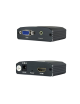 Conversor Nanocable 10.16.2101-BK/ HDMI Hembra - VGA Hembra/ Jack 3.5 Hembra/ 15cm/ Negro