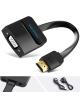 Conversor Vention 42161 HDMI Macho - VGA Hembra - Jack 3.5 Hembra/ 15cm/ Negro