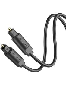 Cable de Audio de Fibra óptica Vention BAEBH/ 2m/ Negro