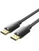 Cable DisplayPort 1.2 4K Vention HAKBL/ DisplayPort Macho - DisplayPort Macho/ 10m/ Negro