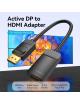 Cable Conversor Vention HBZBB/ DisplayPort Macho - HDMI 4K Hembra/ 15cm/ Negro