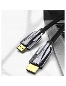 Cable HDMI 2.1 8K Vention AALBF/ HDMI Macho - HDMI Macho/ 1m/ Gris y Negro