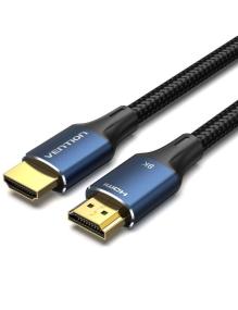 Cable HDMI 2.1 8K Vention ALGLF/ HDMI Macho - HDMI Macho/ 1m/ Azul