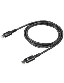 Cable USB Tipo-C Lightning Xtorm CX2041/ USB Tipo-C Macho - Lightning Macho/ Hasta 60W/ 480Mbps/ 3m/ Negro