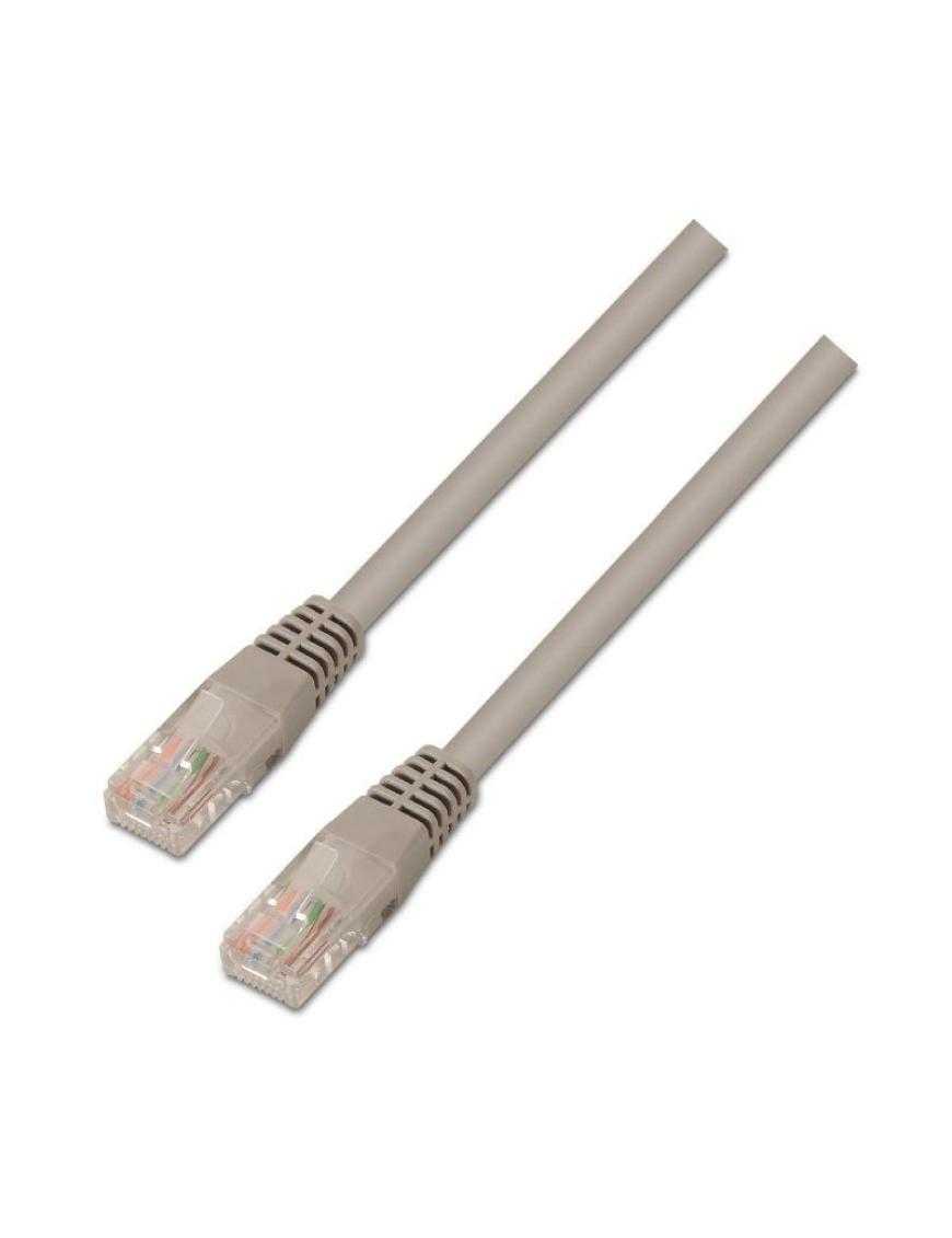 Cable de Red RJ45 UTP Aisens A133-0176 Cat.5e/ 50cm/ Gris