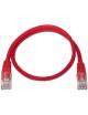 Cable de Red RJ45 UTP Aisens A133-0187 Cat.5e/ 50cm/ Rojo