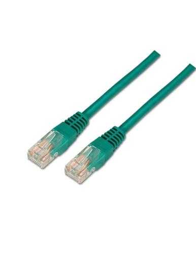 Cable de Red RJ45 UTP Aisens A133-0193 Cat.5e/ 50cm/ Verde