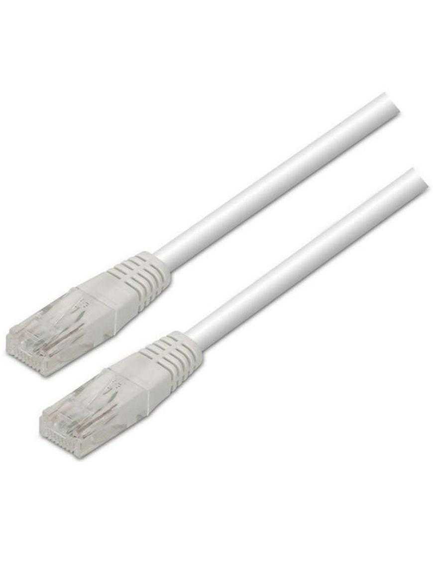 Cable de Red RJ45 UTP Aisens A133-0200 Cat.5e/ 5m/ Blanco