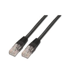 Cable de Red RJ45 UTP Aisens A133-0202 Cat.5e/ 50cm/ Negro