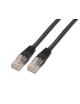 Cable de Red RJ45 UTP Aisens A133-0203 Cat.5e/ 1m/ Negro