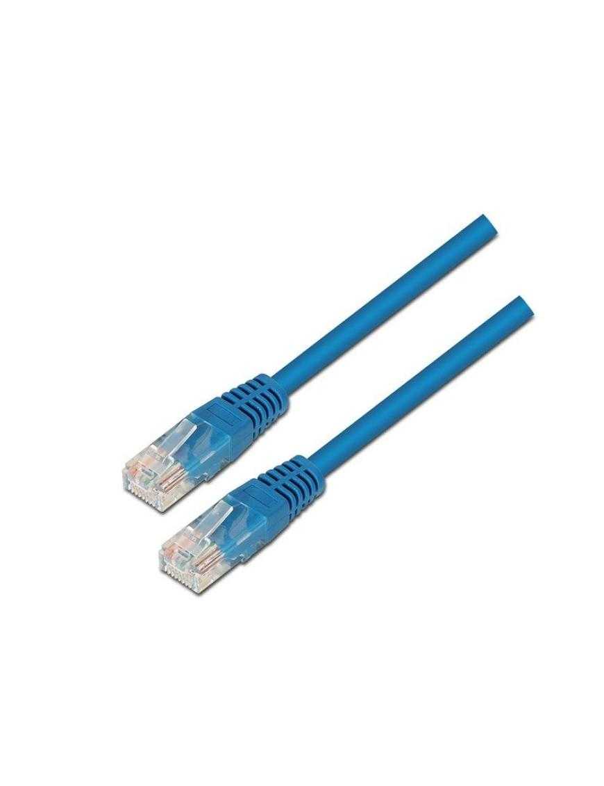 Cable de Red RJ45 UTP Aisens A135-0241 Cat.6/ 50cm/ Azul