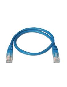 Cable de Red RJ45 UTP Aisens A135-0241 Cat.6/ 50cm/ Azul