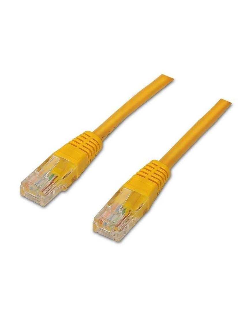 Cable de Red RJ45 UTP Aisens A135-0253 Cat.6/ 50cm/ Amarillo