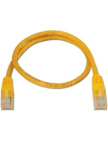 Cable de Red RJ45 UTP Aisens A135-0253 Cat.6/ 50cm/ Amarillo