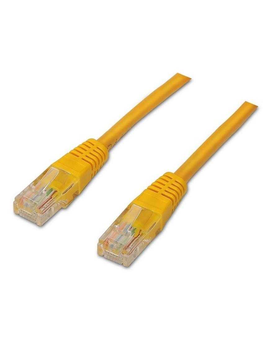 Cable de Red RJ45 UTP Aisens A135-0255 Cat.6/ 2m/ Amarillo