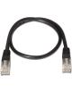 Cable de Red RJ45 UTP Aisens A135-0257 Cat.6/ 50cm/ Negro