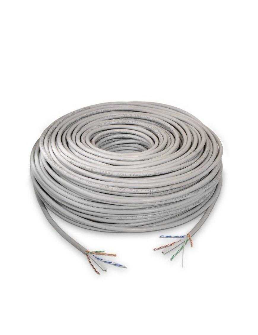 Bobina de Cable RJ45 UTP Aisens A135-0261 Cat.6/ 100m/ Gris