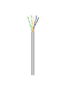 Bobina de Cable RJ45 UTP AWG23 CCA (Aleación) Aisens A135-0660 Cat.6/ 100m/ Gris