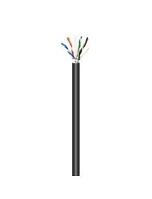 Bobina de Cable RJ45 para Exteriores FTP AWG24 Aisens A135-0674 Cat.6/ 305m/ Impermeable/ Negro