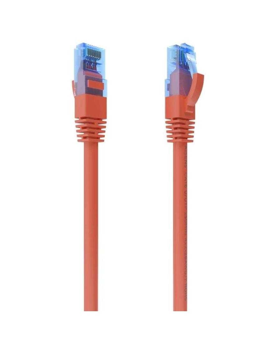 Cable de Red RJ45 AWG26 CCA UTP Aisens A135-0786 Cat.6/ 30cm/ Rojo