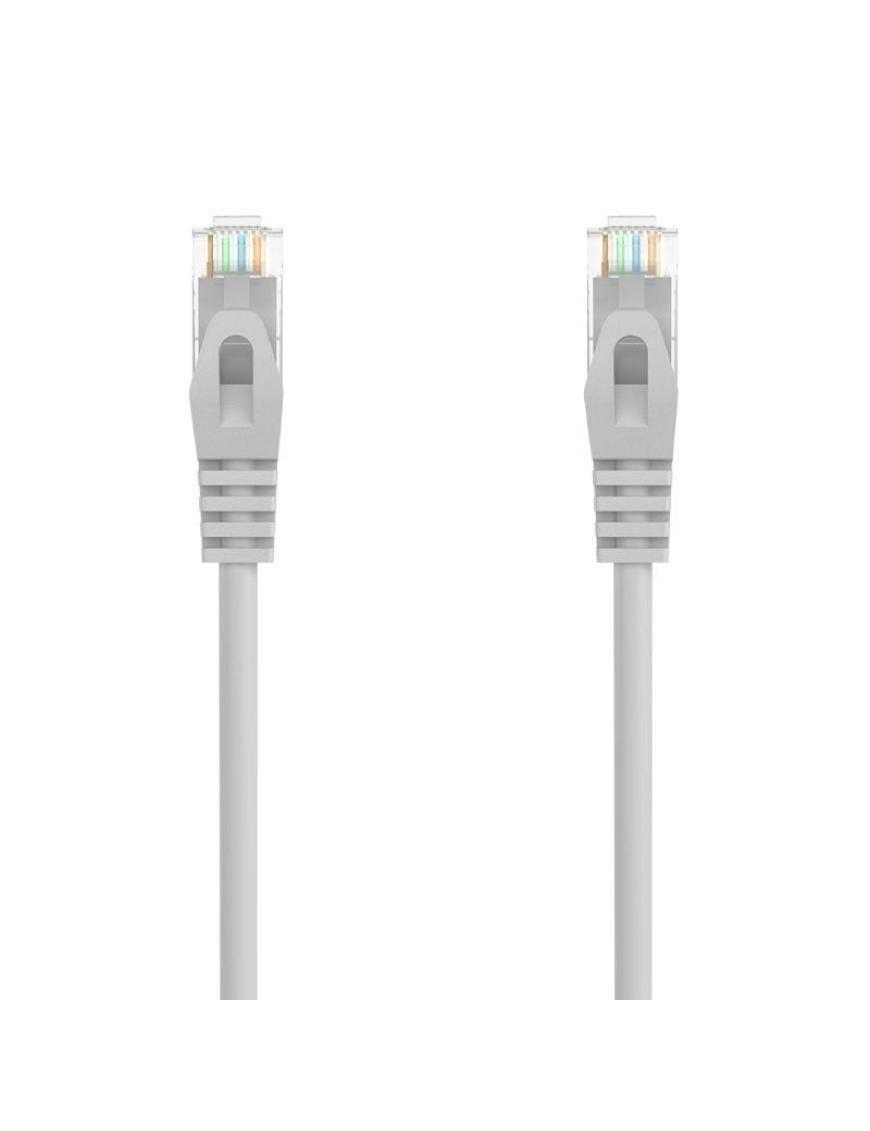 Cable de Red RJ45 AWG24 UTP Aisens A145-0555 Cat.6A/ LSZH/ 20m/ Gris