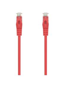 Cable de Red RJ45 AWG24 UTP Aisens A145-0556 Cat.6A/ LSZH/ 25cm/ Rojo