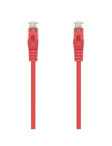 Cable de Red RJ45 AWG24 UTP Aisens A145-0556 Cat.6A/ LSZH/ 25cm/ Rojo