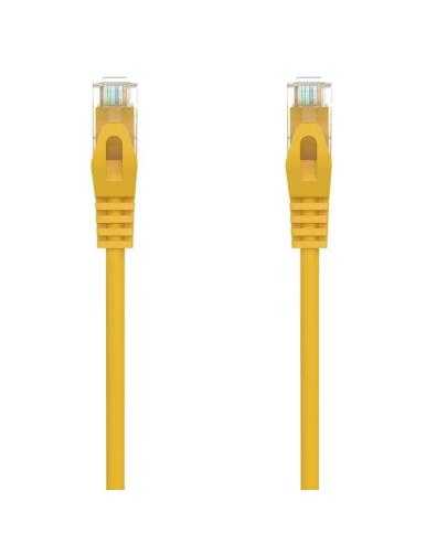 Cable de Red RJ45 AWG24 UTP Aisens A145-0565 Cat.6A/ LSZH/ 50cm/ Amarillo