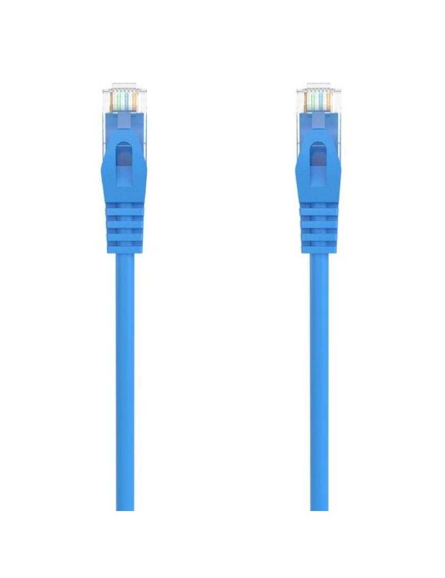 Cable de Red RJ45 AWG24 UTP Aisens A145-0572 Cat.6A/ LSZH/ 50cm/ Azul