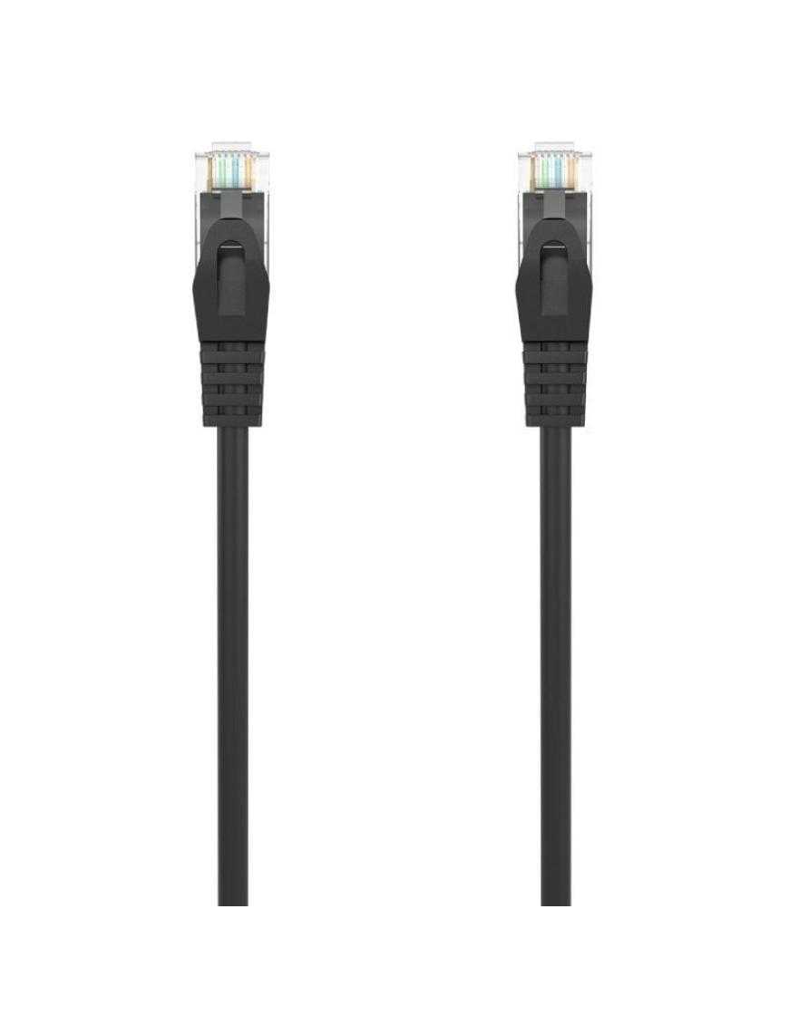 Cable de Red RJ45 AWG24 UTP Aisens A145-0586 Cat.6A/ LSZH/ 50cm/ Negro