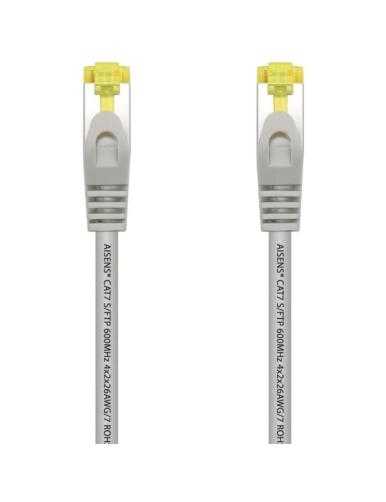 Cable de Red RJ45 S/FTP Aisens A146-0332 Cat.7/ 25cm/ Gris