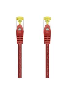 Cable de Red RJ45 SFTP Aisens A146-0469 Cat.7/ 50cm/ Rojo