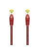 Cable de Red RJ45 SFTP Aisens A146-0469 Cat.7/ 50cm/ Rojo