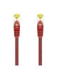 Cable de Red RJ45 SFTP Aisens A146-0470 Cat.7/ 1m/ Rojo