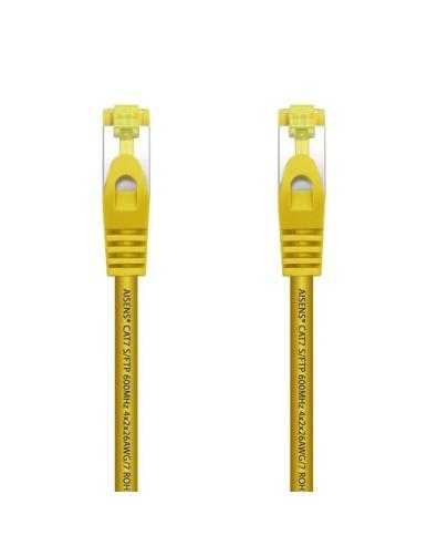 Cable de Red RJ45 SFTP Aisens A146-0472 Cat.7/ 25cm/ Amarillo