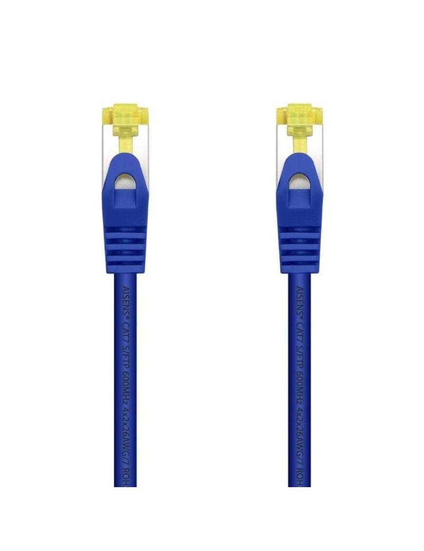 Cable de Red RJ45 SFTP Aisens A146-0477 Cat.7/ 50cm/ Azul